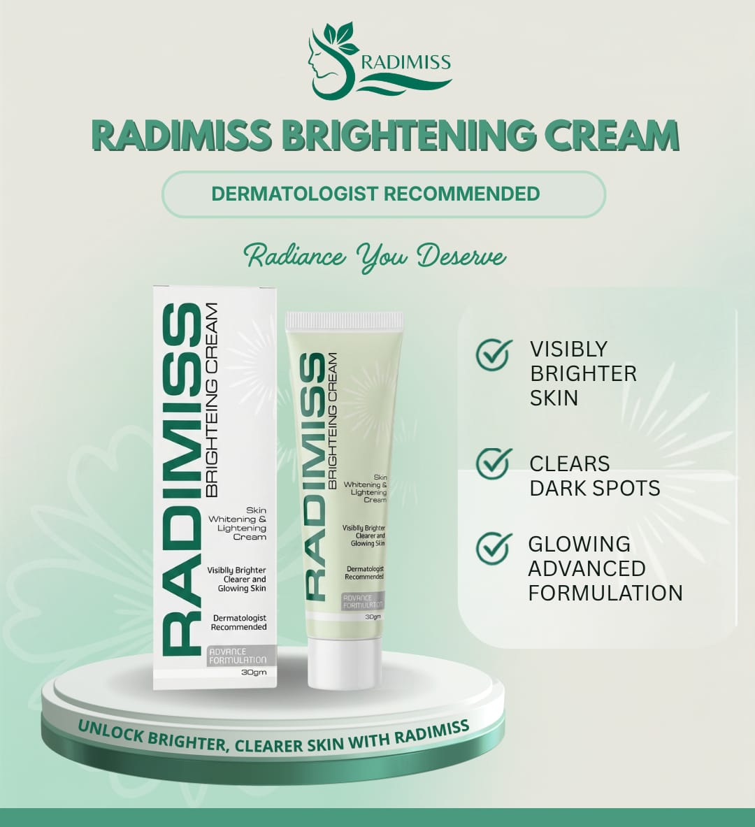 Whitening cream